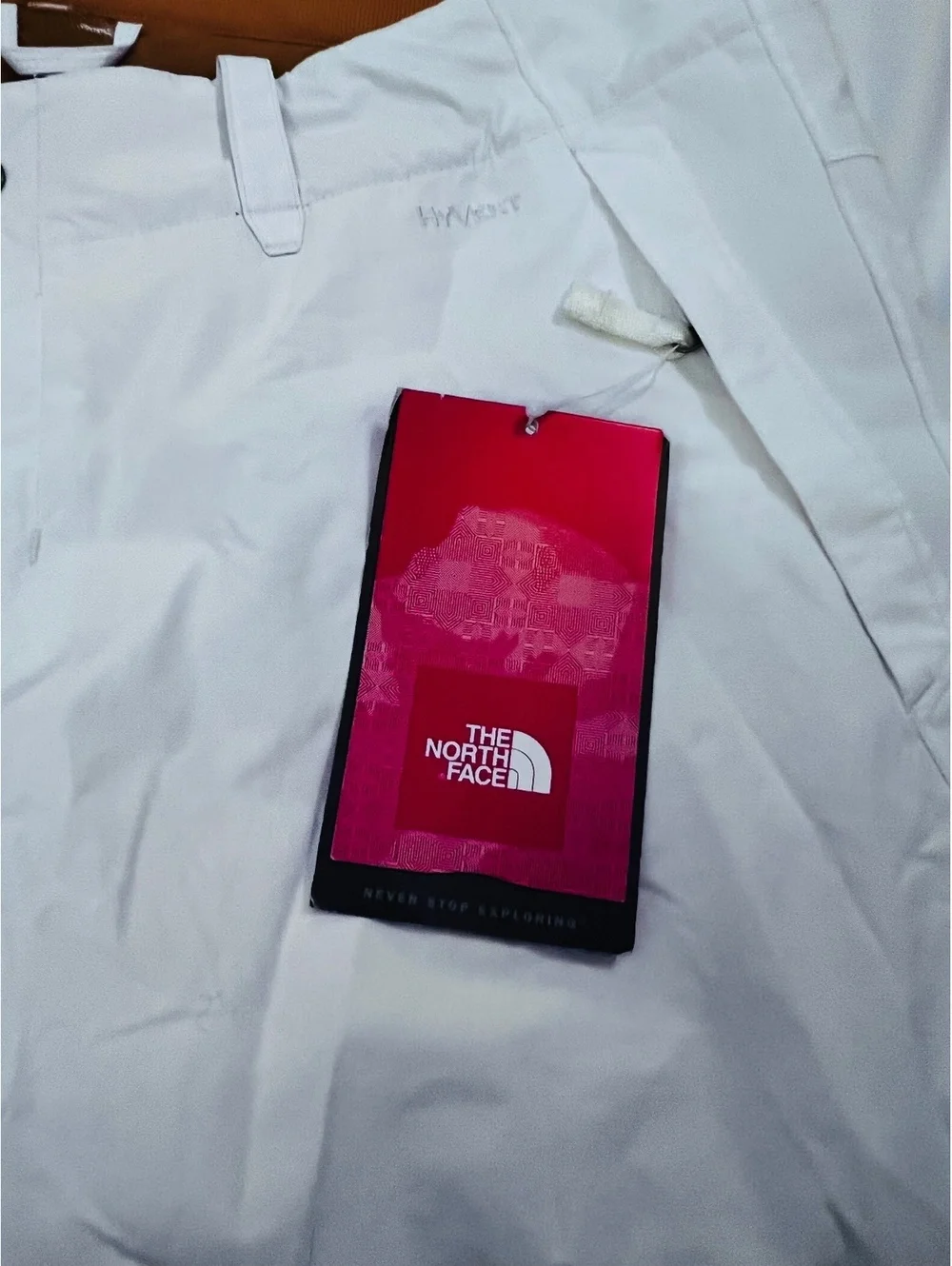 New The North Face Women's Extra Large White Snow Ski Snowboard Pants